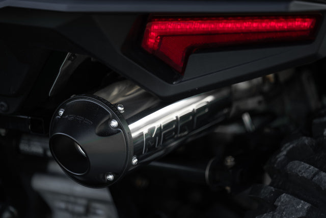 MBRP 5" Single Slip-on, Performance Series Muffler, 2001-2025 Polaris Sportsman 325/400/450/500/570/800