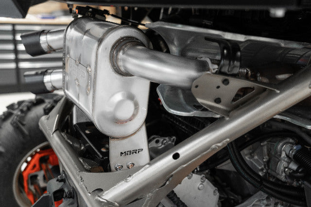 MBRP Dual-Out Active Exhaust 2017-2025 Can-Am Maverick X3 Turbo/Turbo R/Turbo RR