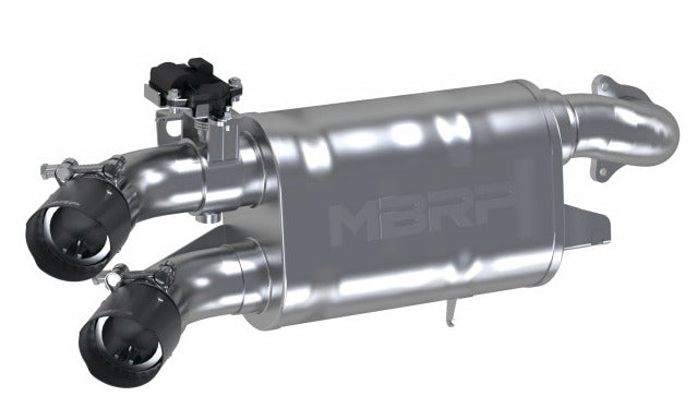 MBRP 2020-2025 RZR Pro XP / Turbo R 2.5" Slip-on, Active Exhaust, Dual Out