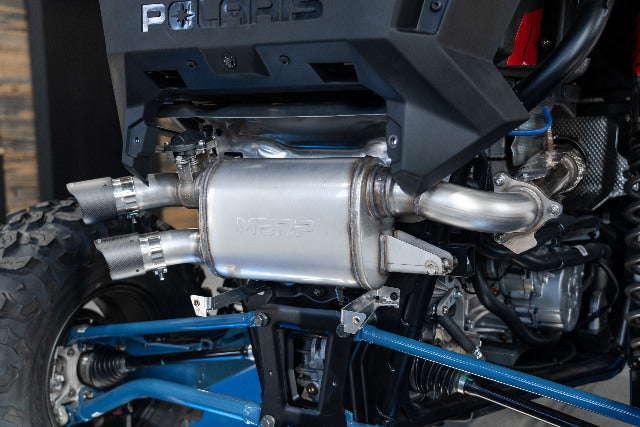 MBRP 2020-2025 RZR Pro XP / Turbo R 2.5" Slip-on, Active Exhaust, Dual Out
