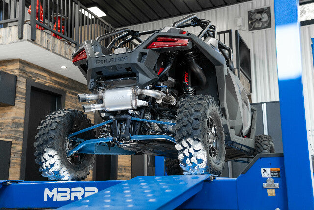 MBRP 2020-2025 RZR Pro XP / Turbo R 2.5" Slip-on, Active Exhaust, Dual Out