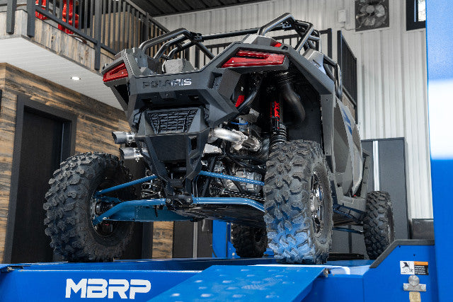 MBRP 2020-2025 RZR Pro XP / Turbo R 2.5" Slip-on, Active Exhaust, Dual Out