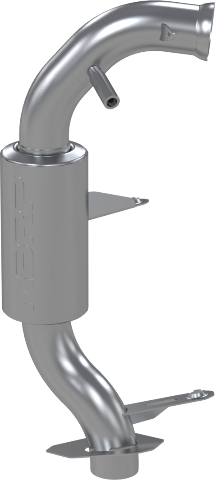 MBRP Race Exhaust, 2020-2025 Renegade Enduro 850/ 600R E-Tec, 2025-UP Lynx Brutal 850 E-Tec, Race Profile