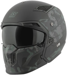 S&S SS2400 Call 2 Arms Helmet Black/Camouflage