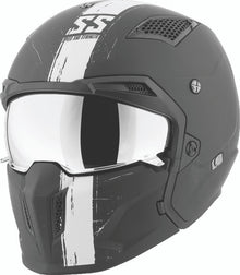 S&S SS2400 Tough As Nails Helmet Black/White