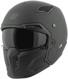 S&S SS2400 Solid Speed Helmet Black