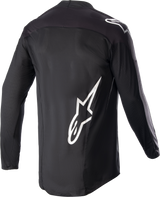 TECHSTAR ARCH JERSEY BLACK/SILVER LG