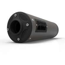 HMF Slip On Titan-XL Exhaust for Yamaha Grizzly/Kodiak 700 (14-25) Gun Metal w/Blackout
