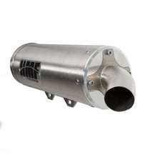 HMF Slip On Titan-QS Exhaust for Can-Am Maverick Trail (18-24) Stainless w/Billet