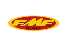 FMF Racing 23In Oval Trailer Sticker (Yel/Red) (Individual)