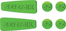 Seizmik Kawasaki Pursuit Mirror Color Insert Kit - Lime Green