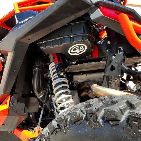 S&B Particle Separator (wheel well mounted) for the 2022-2024 Polaris RZR PRO R 2.0L