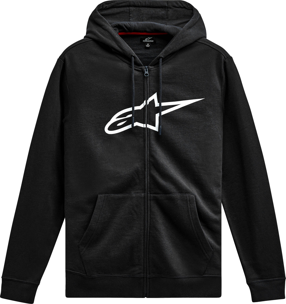AGELESS ZIP HOODIE V3 BLACK/WHITE 2X