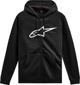 AGELESS ZIP HOODIE V3 BLACK/WHITE 2X