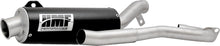 HMF Slip On Exhaust for Honda Foreman Rubicon 500 (01-14) Brushed w/Turn Down