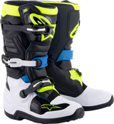 TECH 7 S BOOTS BLUE/BLACK/WHITE 2
