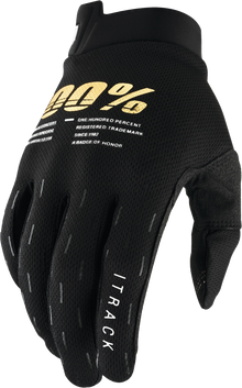 100% Youth ITrack Gloves