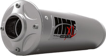 HMF Slip On Titan-XL Exhaust for Suzuki King Quad (05-23) Gun Metal w/Blackout